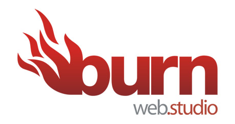 Logo Burn web.studio